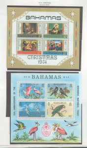 Bahamas #365a/369a/483a  Souvenir Sheet