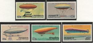 Penrhyn Island  mnh sc 255 - 259