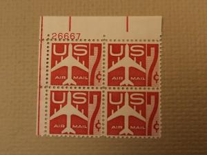 USPS Scott C60 7c Silhouette of Jet Airmail 1960 Mint NH ...