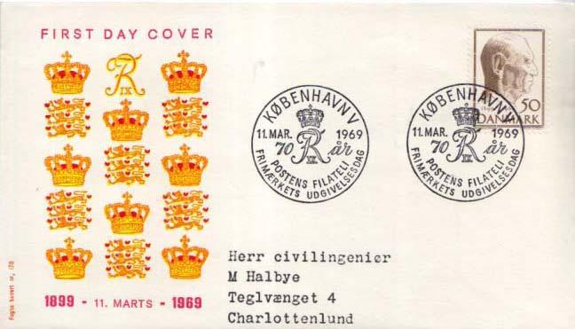 Denmark, First Day Cover