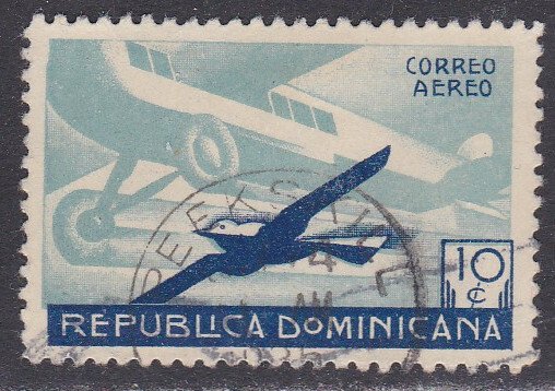 Dominican Republic Sc #C20 Used