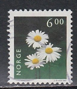 Norway # 1152, Flowers, Set, Used,