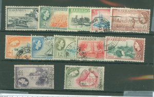 Barbados #235-246 Unused