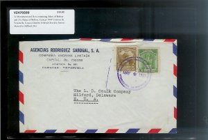 VENEZUELA (46) Different Old Covers Postal History c1940s-1950s