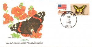 AZ Red Admiral Butterfly Cover