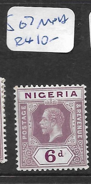 NIGERIA (PP2002B) KGV 6D  SG 7  MNH