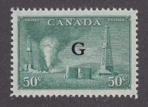 Canada B.O.B. O24 Mint Overprinted Official Stamp