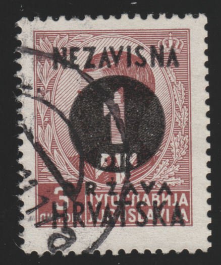 Croatia 24 Yugoslavia O/P 1941