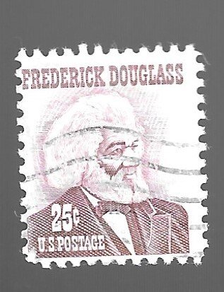 #1290 US Frederick Douglas 25c used (a)