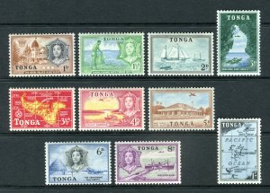 Tonga 1953. Short set to 1s. MVLH. SG101-110.