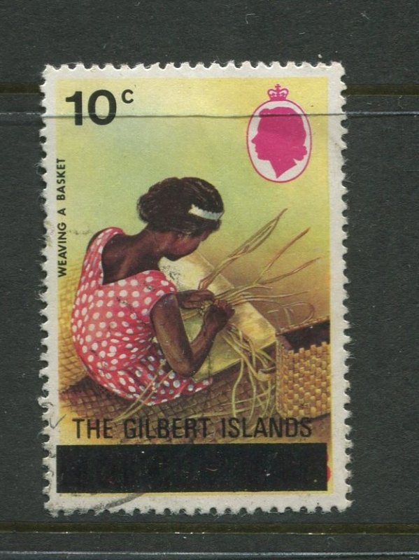 STAMP STATION PERTH Gilbert Is.#260 Overprint Issue FU CV$1.50