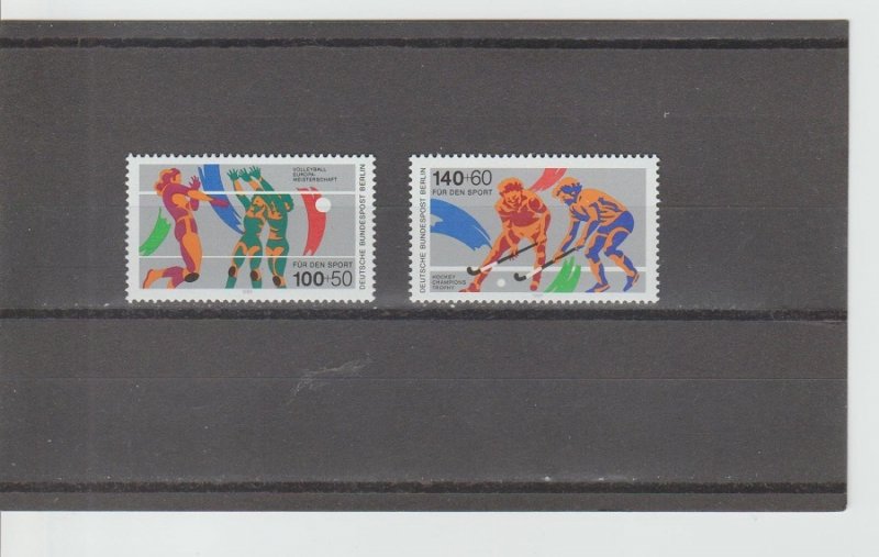 Germany  Scott#  9NB266-9NB267  MNH  (1989 Sports)