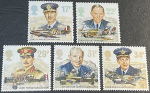 GREAT BRITAIN # 1157-1161-MINT/NEVER HINGED--COMPLETE SET--1986