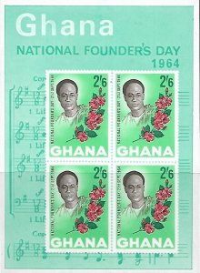 Ghana # 178a - President Nkrumah - SS  - MNH imperf.....{GR45}