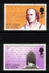 PITCAIRN ISLANDS 1979 John Adams/ Colony Founding; Scott 182-83; MNH