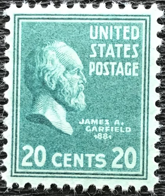 US MNH #825 Single James A Garfield SCV $1.20 L23