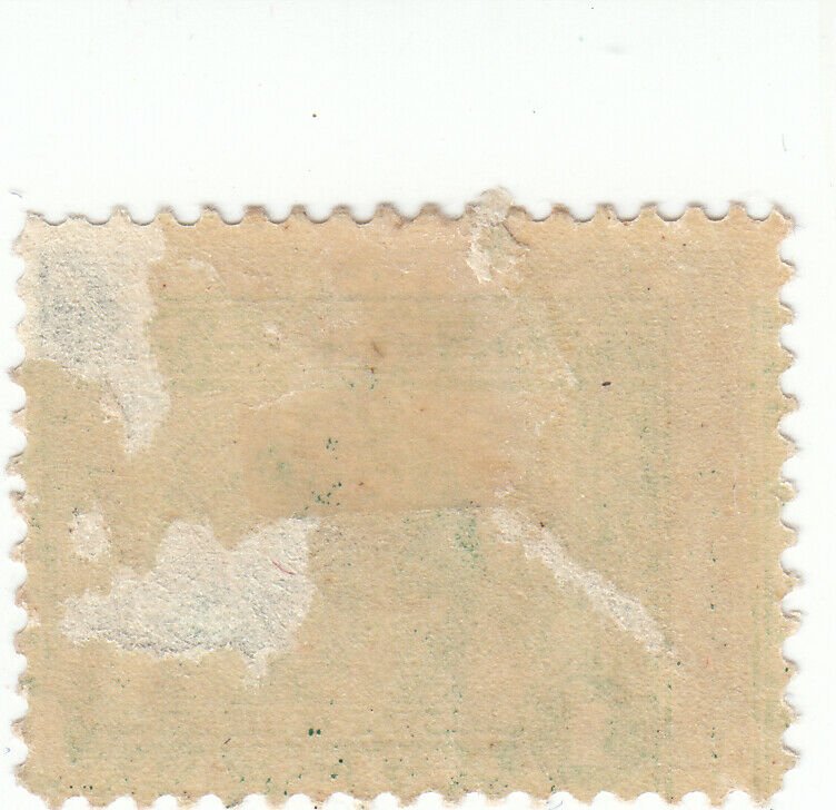 Scott #397 - 1c Green - Balboa - Mint Hinged