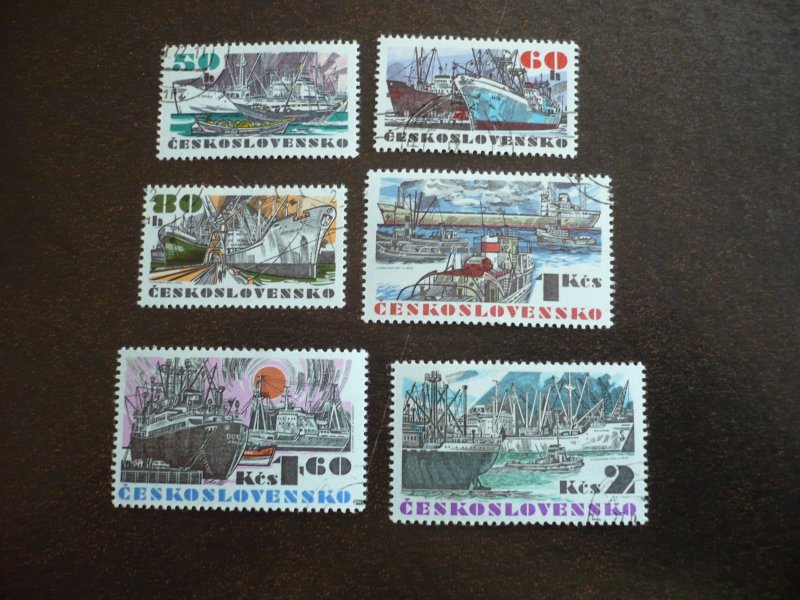 Stamps - Czechoslovakia - Scott# 1831-1836 - CTO Set of 6 Stamps