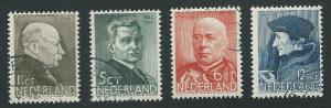 Netherlands  Scott B86-B89  Used  Complete