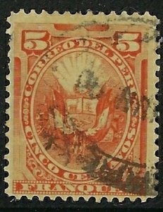 Peru 108 Used 1886 issue (an6722)