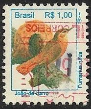 Brazil # 2494 - Birds - Fumarius Rufus  - used....(GR2)