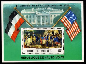 Upper Volta - Mint Souvenir Sheet Scott #367A (American Bicentennial)