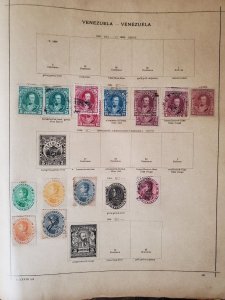 Venezuela antique rare stamps value