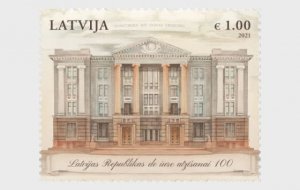 2021 Latvia Independence De Lure (Scott NA) MNH