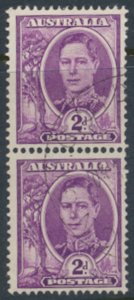 Australia SC# 225 *  SG 230aa Used   Coil pair  see details & scans