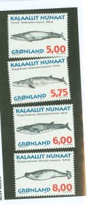 Greenland #319-322  Single (Complete Set)