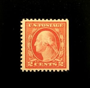 1917 2c George Washington, Booklet Single, Rose Scott 499e Mint F/VF NH