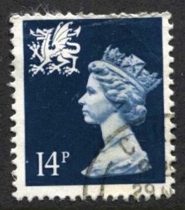 STAMP STATION PERTH Wales #WMH24 QEII Definitive Used 1971-1993