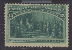 United States #238 Unused Single