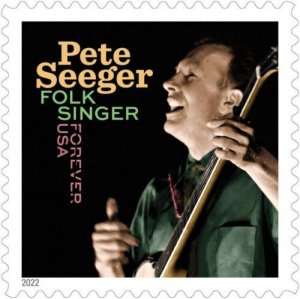 US Pete Seeger Stamp. 2022. MNH. Ships on 21 July 2022. Pre-Order. 