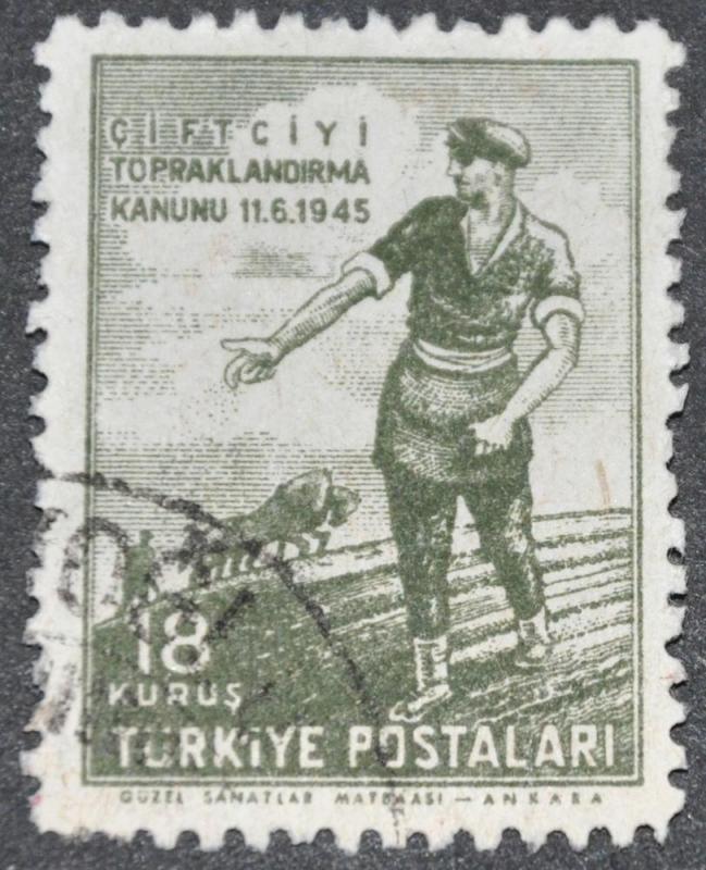 DYNAMITE Stamps: Turkey Scott #945 - USED