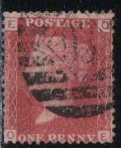 Great Britain 33 Plate 96, O-E