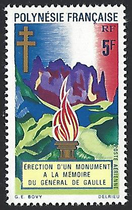 French Polynesia #C69 MNH Single Stamp