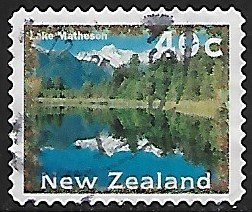 New Zealand # 1356 - Lake Matheson - used....(GR5)