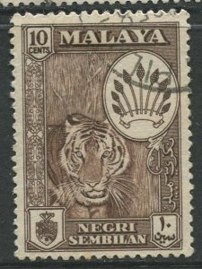 STAMP STATION PERTH Negri Sembilan #69 Arms Definitive Used 1957-63