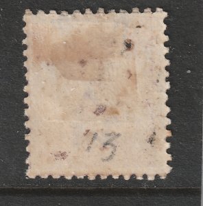 Tonga an old (1892) 8d MH