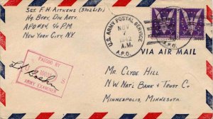 United States A.P.O.'s 3c Win the War (2) 1942 U.S. Army Postal Service, A.P....