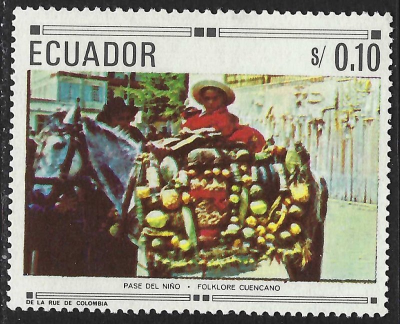 Ecuador 765 MNH H17-1