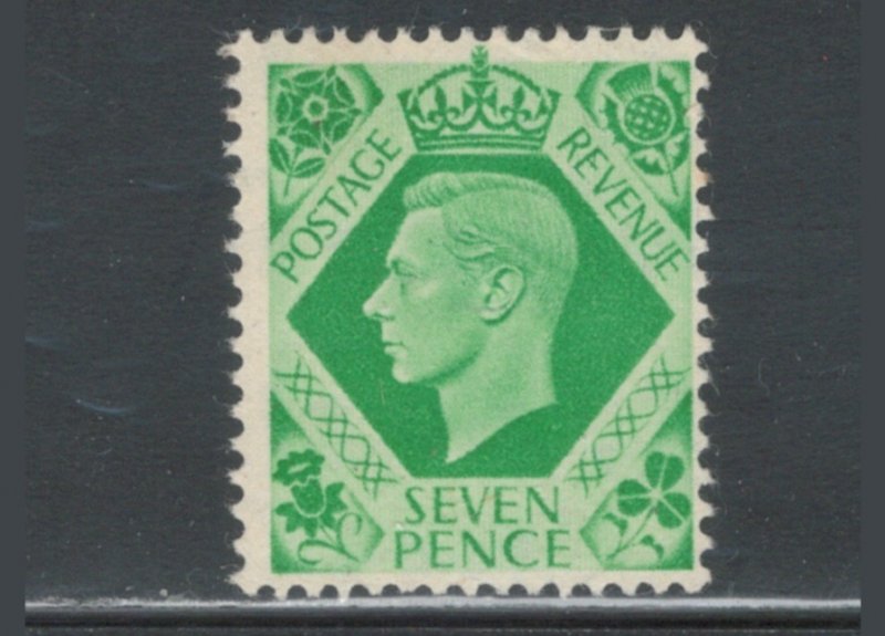 Great Britain 1939 King George VI 7p Scott # 244 MNH