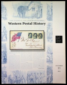 Schuyler Rumsey Sale 62 - Western Postal History (2015)