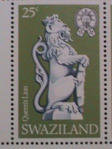 SWAZILAND-1978- REMEMBER ALWAYS-QUEEN ELIZABETH II -S/S 25TH ANNIV-CORONATION