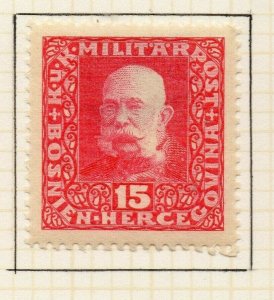 Bosnia and Herzegovina Early 1900s Early Issue Fine Mint Hinged 15h. NW-169968