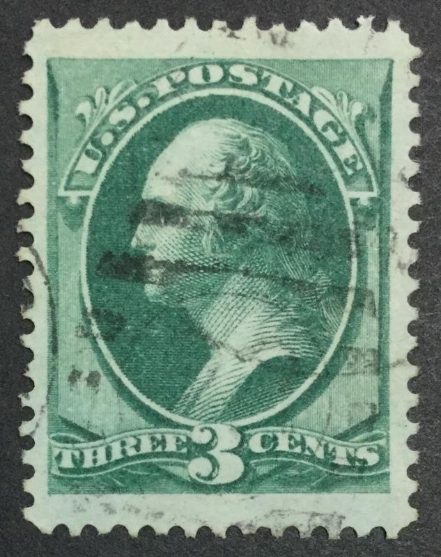 US #184 USED XF JUMBO $90 LOT #8615