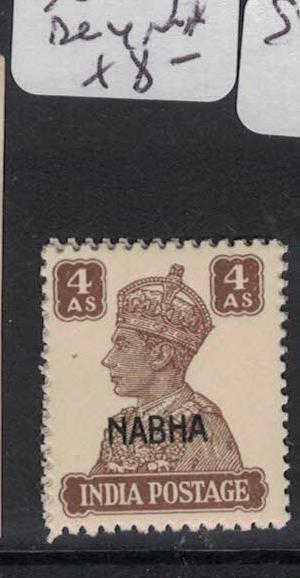 India Nabha SG 114 MNH (4dro)