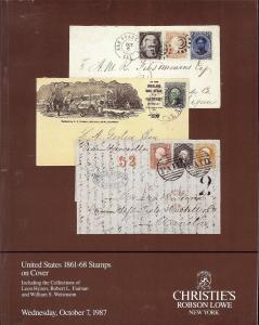 Christie's Robson Lowe:    United States 1861-68 Stamps o...