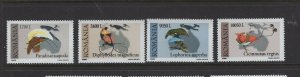 Romania #4350-53 (2000 Birds set) VFMNH CV $3.50